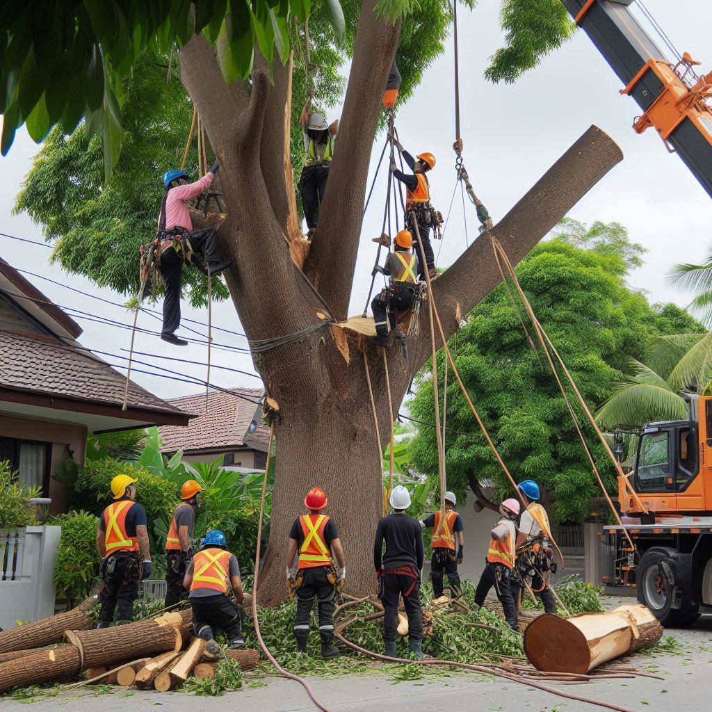 Professional Large Tree Removal Services In Overton Texas